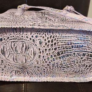 EUC Brahmin metallic purple